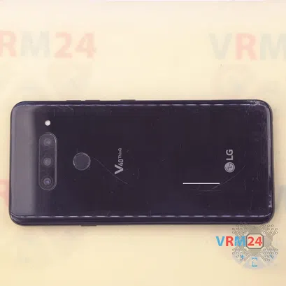 How to disassemble LG V40 ThinQ V405, Step 1/1