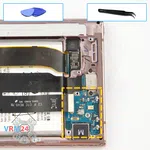 Cómo desmontar Samsung Galaxy Note 20 Ultra SM-N985, Paso 17/1