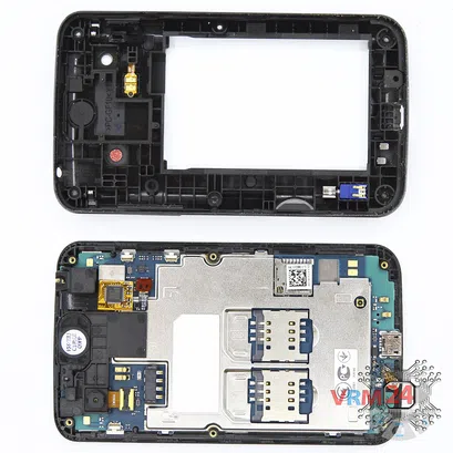 How to disassemble LG Optimus L4 II Dual E445, Step 4/2