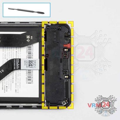 How to disassemble Meizu Note 9 M923H, Step 10/1