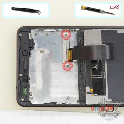 How to disassemble Nokia 6.1 TA-1043, Step 3/1