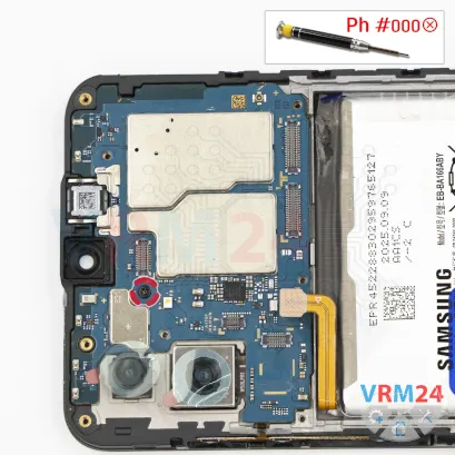How to disassemble Samsung Galaxy A17 4G SM-A175, Step 15/1
