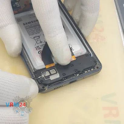 Cómo desmontar Samsung Galaxy A73 SM-A736, Paso 8/3