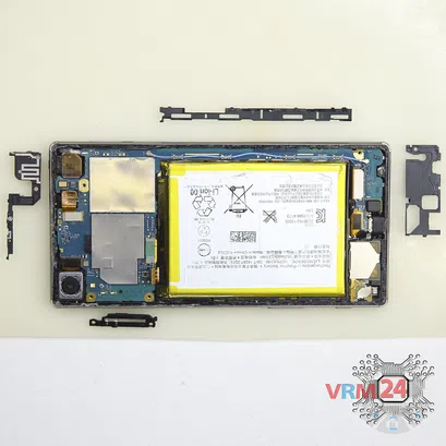 How to disassemble Sony Xperia Z5 Premium Dual, Step 6/2