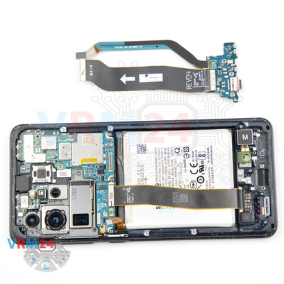 How to disassemble Samsung Galaxy S20 Ultra SM-G988, Step 12/2