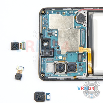 How to disassemble Samsung Galaxy M51 SM-M515, Step 10/2