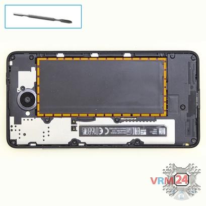 How to disassemble Microsoft Lumia 650 DS RM-1152, Step 2/1