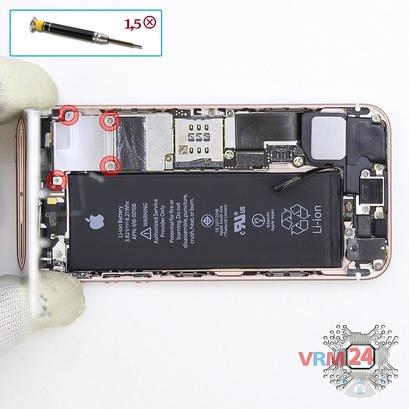 How to disassemble Apple iPhone SE, Step 7/1
