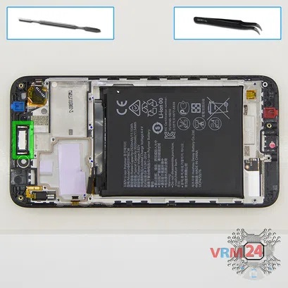 How to disassemble Huawei Honor 6A, Step 17/1