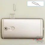 How to disassemble ZTE Axon 7 Mini, Step 1/1