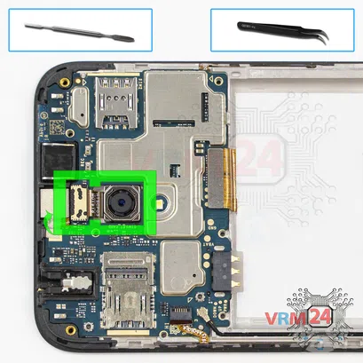 How to disassemble Nokia 2.2 TA-1188, Step 8/1