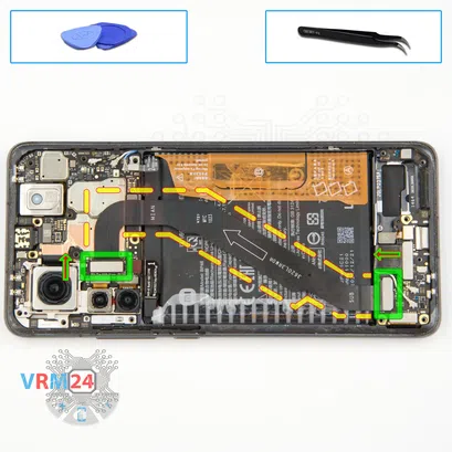 How to disassemble Xiaomi 12X, Step 13/1