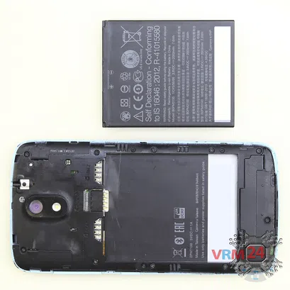 How to disassemble HTC Desire 326G, Step 2/2