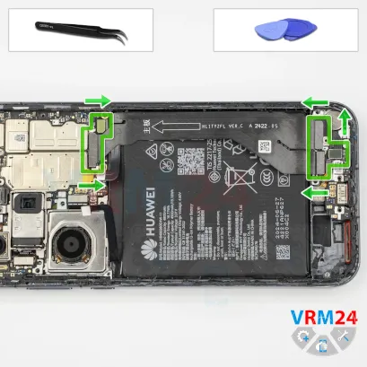 How to disassemble Huawei Pura 70, Step 14/1