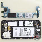 How to disassemble Samsung Galaxy J5 Prime SM-G570, Step 11/2
