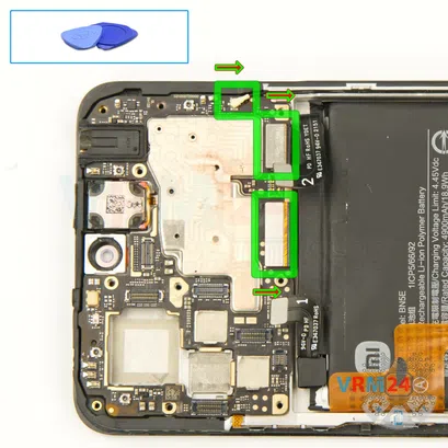 How to disassemble Xiaomi Redmi Note 11 Pro, Step 9/1