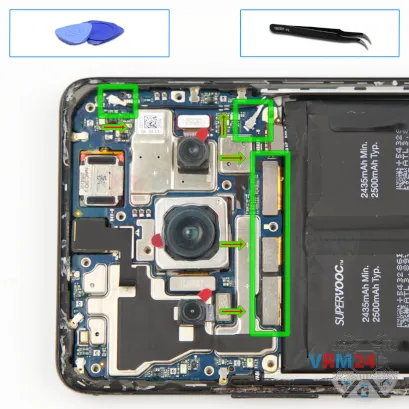 Cómo desmontar Realme 11 Pro Plus, Paso 13/1