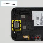 How to disassemble Alcatel One 5033D, Step 11/1