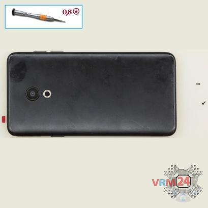 How to disassemble Meizu 15 Lite M871H, Step 1/1