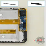 Cómo desmontar Asus ZenFone Max Pro ZB602KL, Paso 12/1