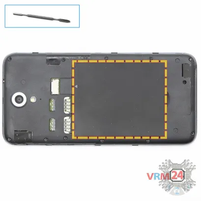 Как разобрать HTC Desire 620G, Шаг 2/1