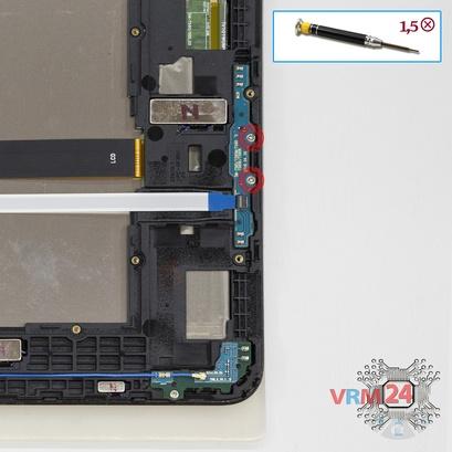 How to disassemble Samsung Galaxy Tab A 10.1'' (2016) SM-T585, Step 11/1