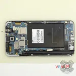 Cómo desmontar Samsung Galaxy Note 3 Neo SM-N7505, Paso 5/2