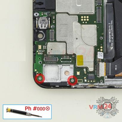 How to disassemble Huawei Honor 8A, Step 15/1