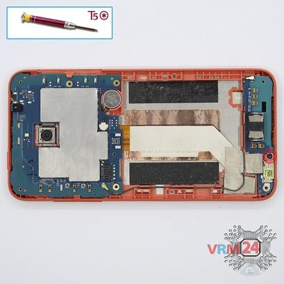 How to disassemble HTC Desire 610, Step 6/1