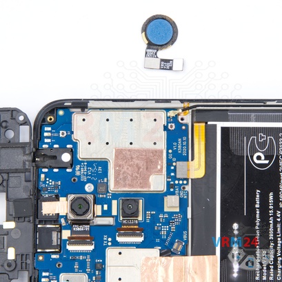 How to disassemble Nokia 1.4 TA-1322, Step 7/2