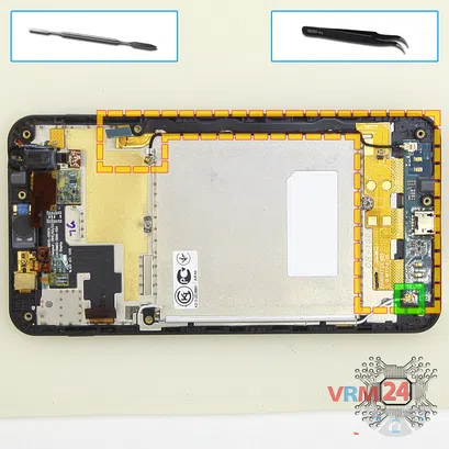 How to disassemble LG Optimus F5 P875, Step 10/1