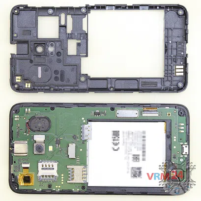 How to disassemble Alcatel OT POP 3 5015D, Step 4/2