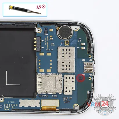 Cómo desmontar Samsung Galaxy S3 Neo GT-I9301i, Paso 6/1