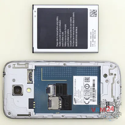 Как разобрать Samsung Galaxy S4 Mini Duos GT-I9192, Шаг 2/2