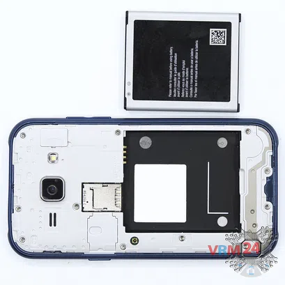 How to disassemble Samsung Galaxy J1 SM-J100, Step 2/2