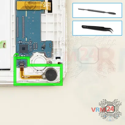 How to disassemble Samsung Galaxy Tab A 8.0'' SM-T355, Step 11/1