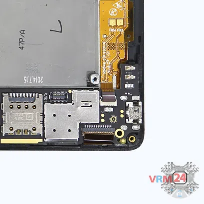 Cómo desmontar ZTE Nubia Z5S Mini, Paso 9/5