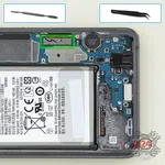 Cómo desmontar Samsung Galaxy S10 Plus SM-G975, Paso 7/1