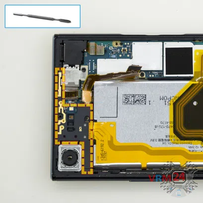 How to disassemble Sony Xperia XZ Premium, Step 10/1