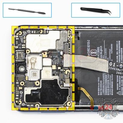 How to disassemble Xiaomi Redmi Note 9 Pro, Step 16/1