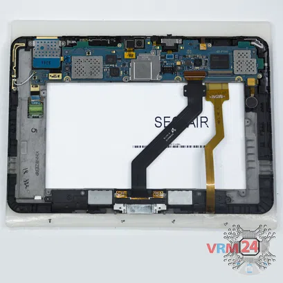 Cómo desmontar Samsung Galaxy Tab 8.9'' GT-P7300, Paso 6/2