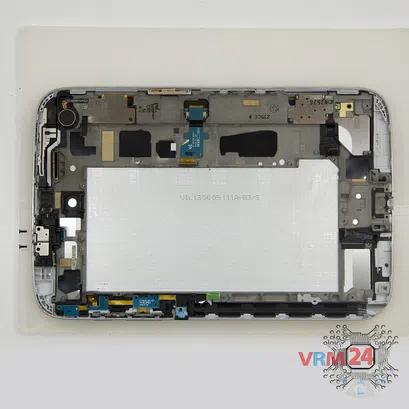 Cómo desmontar Samsung Galaxy Note 8.0'' GT-N5100, Paso 13/2