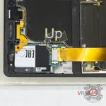 How to disassemble Sony Xperia XZ2, Step 4/2