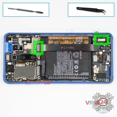 How to disassemble Xiaomi Redmi K20 Pro, Step 9/1