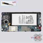 How to disassemble Samsung Galaxy A5 SM-A500, Step 4/1