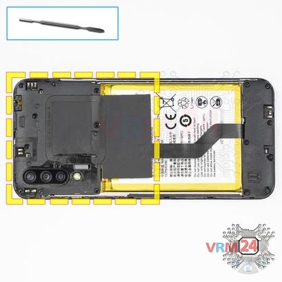How to disassemble ZTE Blade A7, Step 5/1
