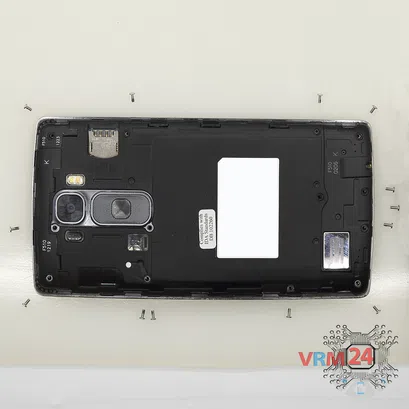 How to disassemble LG G Flex 2 H959, Step 2/2