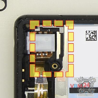 How to disassemble Sony Xperia Z3 Plus, Step 18/2