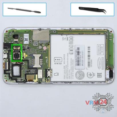 How to disassemble Lenovo A606, Step 6/1