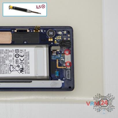 How to disassemble Samsung Galaxy Note 9 SM-N960, Step 12/1